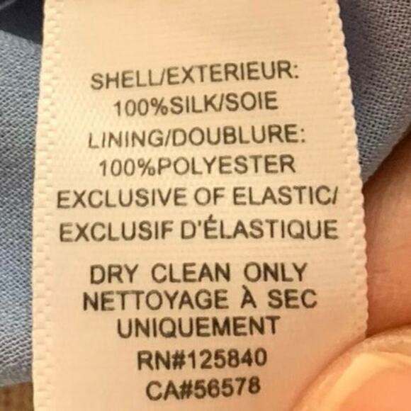 Intermix Silk Smocked Off Shoulder Floral Blouse Preppy Feminine Size S - Picture 6 of 6